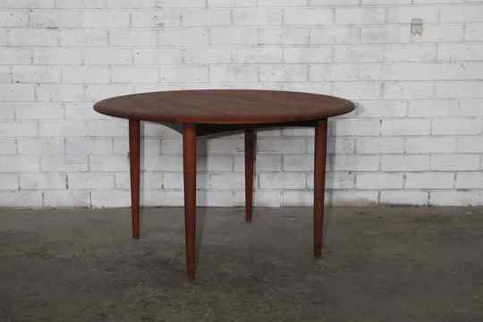 Danish Teak Round Coffee Table