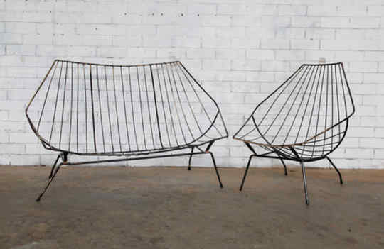 Australian Metal Outdoor Setting